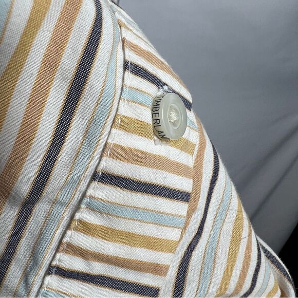 Mens Timberland Long Sleeve Button Up Collared Shirt 0632 - Picture 6 of 12